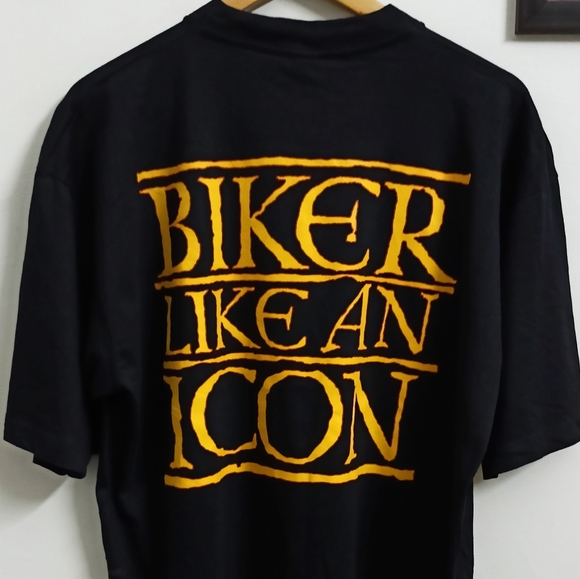 VINTAGE 1993 PAUL Mc CARTNEY THE NEW WORLD TOUR BIKER LIKE AN ICON TSHIRT - Picture 4 of 5